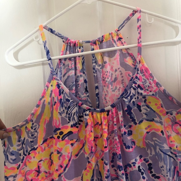 Lilly Pulitzer Lacey tank in “So Snappy” size medium - Picture 3 of 6